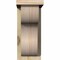 Ekena Millwork Carmel Rough Sawn Corbel w/Backplate, Douglas Fir, 6"W x 10"D x 14"H COR06X10X14CAR01RDF - alternate 3